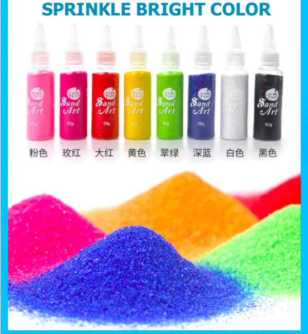 joan miro jarmelo children sand art coloring art craft 儿童颜色沙画手工创意游戏玩具